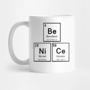 Be Nice - Periodic Table of Elements Mug